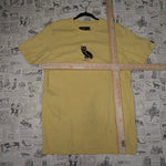 XXL - OVO Drake brand yellow paint splatter rapper T-shirt