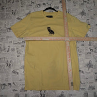 XXL - OVO Drake brand yellow paint splatter rapper T-shirt