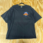 Vintage y2k skull skeleton evil outlaw 2000s racing t-shirt