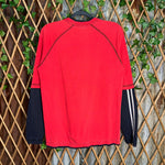 Vintage Y2K side out motocross dirtbike double sleeve tshirt