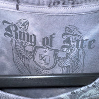 Vintage Y2K ring of fire royal 2000s swords tie-dye T-shirt
