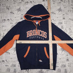 Large - Vintage Y2K Broncos Denver football NFL 00s hoodie