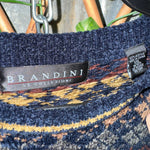 Vintage Y2K brandini le collezion knit 1990s acrylic sweater