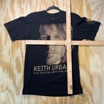 Vintage Y2K Keith Urban singer 00s world tour concert tshirt