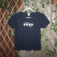 Large - Vintage Y2K Benzene chick duck femme baby tee shirt