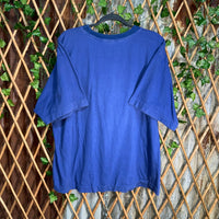 Vintage Y2K grateful Dead embroider 90s skull trippy t-shirt