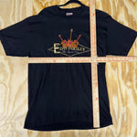 Vintage y2k elvis presley hanes 2000s music guitar t-shirt
