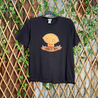 Vintage Y2K Stewie 2000s family guy tv show cartoon t-shirt