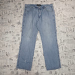 38 - Vintage Y2K TNM super faded denim 00s baggy jeans pants