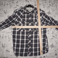 Medium - Vintage / Y2K PARASACO grunge 2000s flannel t-shirt