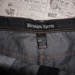 40 -Vintage Y2K Brooklyn express cross embroider jeans pants
