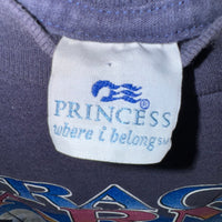 Vintage Y2K Tracy arm Alaska princess cruise liner t-shirt