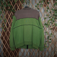 Vintage Y2K North Face 2000s two-tone zip up track jacket
