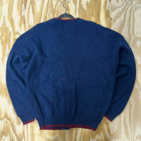 Vintage y2k st albans 1990s button knitted cardigan sweater