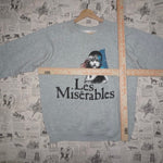 Large - Vintage Y2K les miserables theater movie sweatshirt