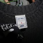 Vintage Y2K Old Navy knitted 2000s stripe skate surf sweater