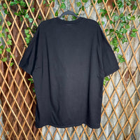 Vintage Y2K train 3D emblem 1990s moonlight usa made Tshirt