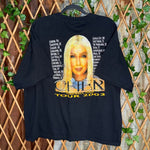 Vintage y2k cher singer concert 2000s tour concert t-shirt