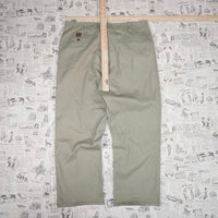 40 - Vintage Y2K Ben Davis baggy beige mechanic 2000s pants