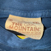 Vintage y2k tie dye american bald eagle the mountain t-shirt