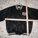 XXL - Vintage Y2K dragon embroider 1990s satin bomber jacket