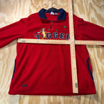 Vintage Y2K Disney 2000s embroider tigger 1/4 zip sweatshirt
