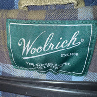 Vintage Y2K woolrich flannel lined 00s heavy workwear jacket