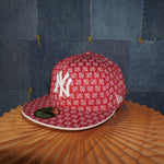 71/8 56.8cm-Vintage / Y2K 00s AOP NewYork Yankees Fitted Hat