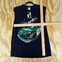 Vintage y2k dale earnhardt jr cutoff tank top nascar t-shirt