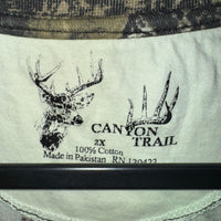 Vintage y2k real tree aop hunting 2000s long sleeve t-shirt