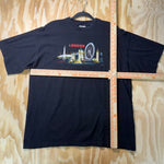 Vintage Y2K London Britain UK 1990s location tourist t-shirt