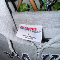 Vintage Y2K embroider arc maine 00s essential zip up hoodie