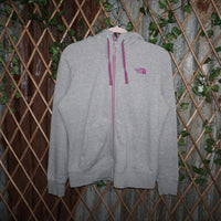 Medium - Vintage Y2K embroider 00s north face zip up hoodie