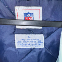 Vintage Y2K New England Patriots NFL 2000s zip puffer jacket