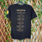 Vintage Y2K Keith Urban singer 00s world tour concert tshirt