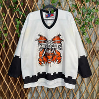 Vintage Y2K SP dragons NHL hockey jersey 1990s