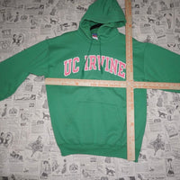 Medium - Vintage Y2K UC Irvine spell out champion 00s hoodie