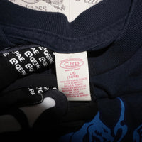 Large - Vintage / Y2K long sleeve tribal dragon motorcycle