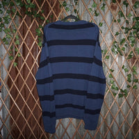 XXL - Vintage Y2K by Ralph Lauren stripe embroider sweater