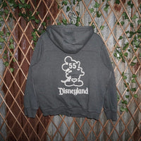 XXL -Vintage Y2K Disneyland Mickey Mouse sherpa lined hoodie