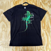 Vintage y2k costa rica tourist iguana t-shirt