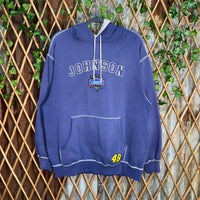 Vintage Y2K reverse weave embroider Lowes 00s NASCAR hoodie