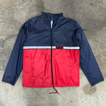 Medium - Vintage adidas 1980s rednavy