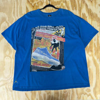 Vintage y2k michael jordan magazine article retro 11 t-shirt