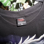 XL - Vintage Y2K big jumbo dragon flowers Japan 00s t-shirt