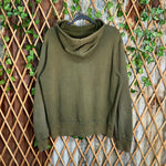 Vintage Y2K roots 2000s embroider arc spellout zip up hoodie