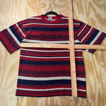 Vintage Y2K union Bay embroider essential stripe 90s t-shirt