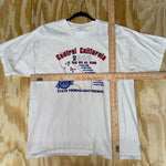 Vintage y2k central california 2000 cal ripken baseball tee