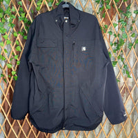 Vintage y2k carhartt raincoat workwear utility cargo jacket