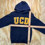 Vintage y2k uc davis university college 90s embroider hoodie